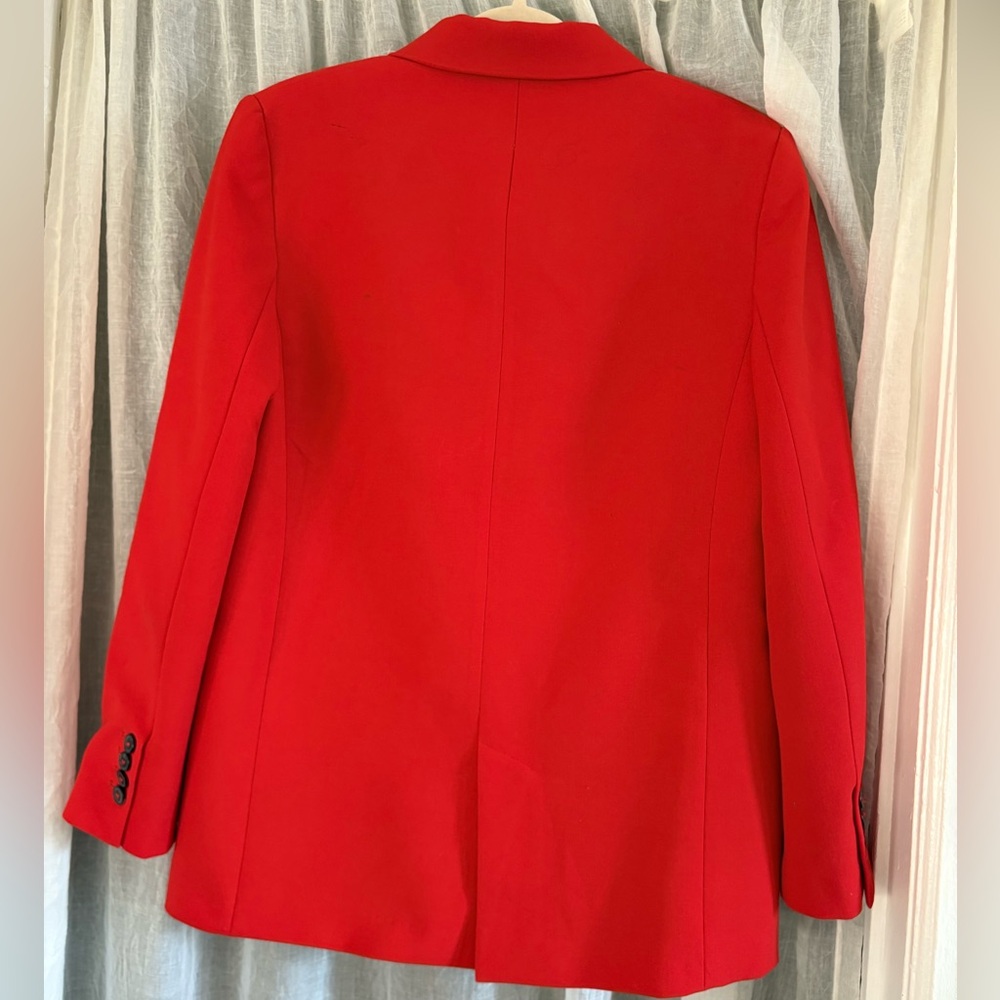 Zara Bold Red Blazer for Women Size M - Picture 4 of 8
